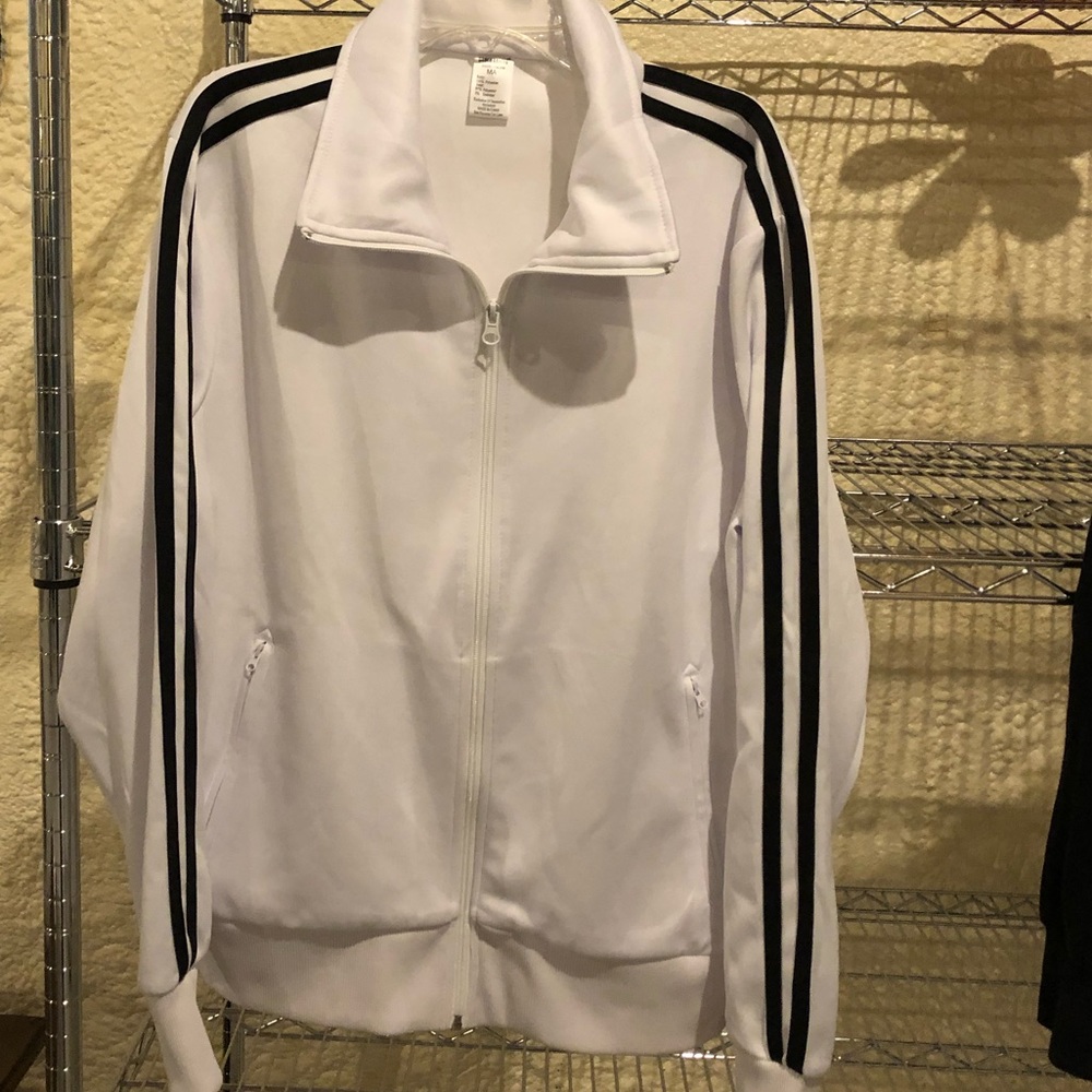 Balera Dance STRIPE SLEEVE TRACK JACKET size M